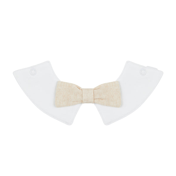 Bow Tie Collar - Oatmeal