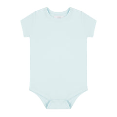 Short Sleeved Bodysuit - Sky Blue