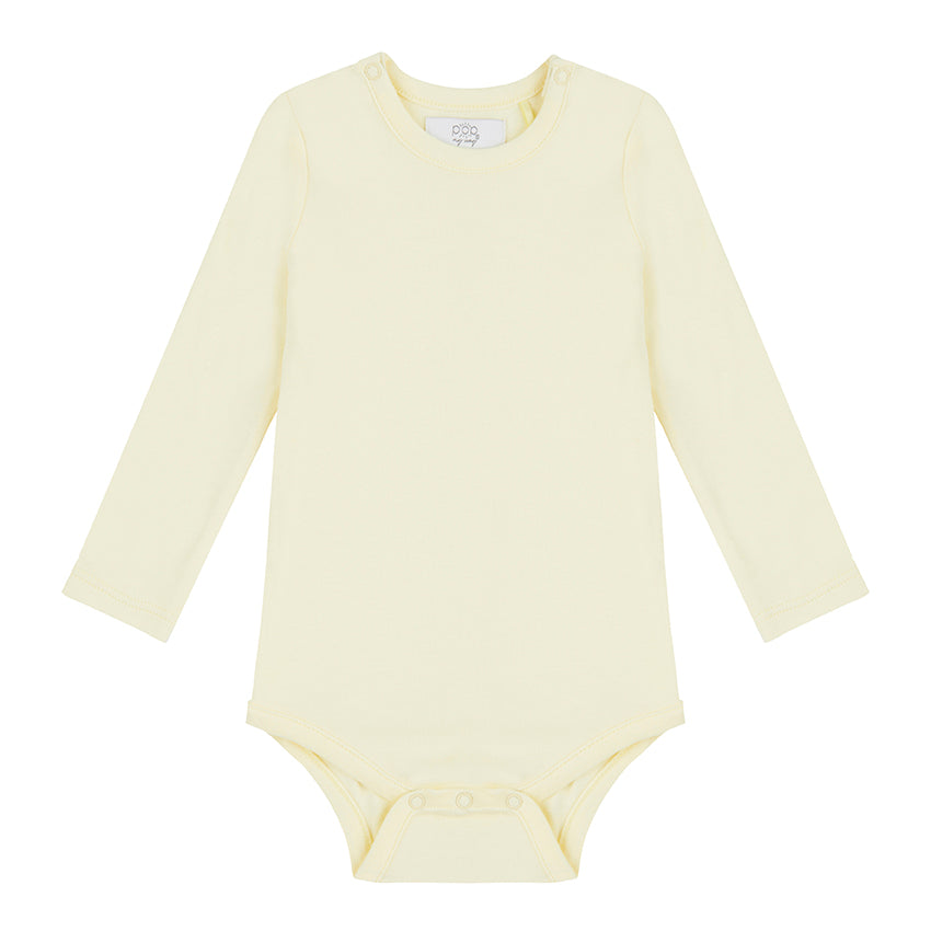 Long Sleeved Bodysuit - Lemon