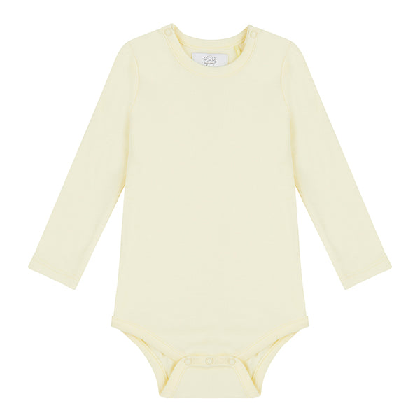 Long Sleeved Bodysuit - Lemon