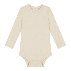 Long Sleeved Bodysuit - Oatmeal