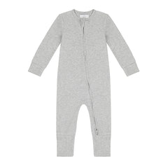 Zippered Sleepsuit - Grey