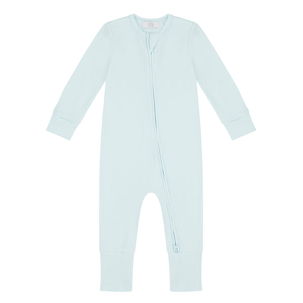 Zippered Sleepsuit - Sky Blue